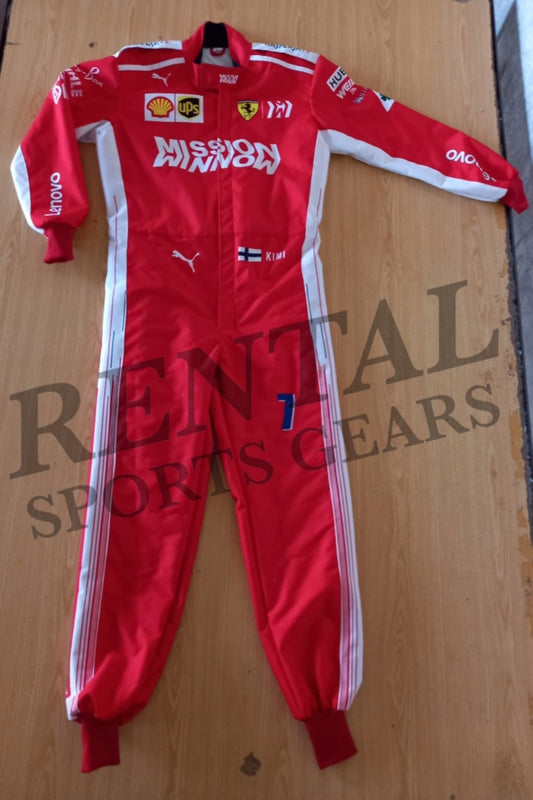 Kimi Räikkönen 2018 F1 Race Suit Ferrari | F1 Replica Race Suit