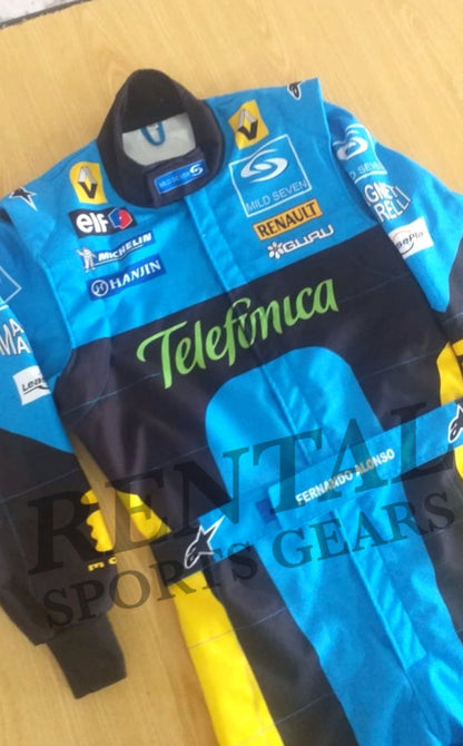 Fernando Alonso 2006 Racing Suit F1 replica / Renault F1 - Rental Sports