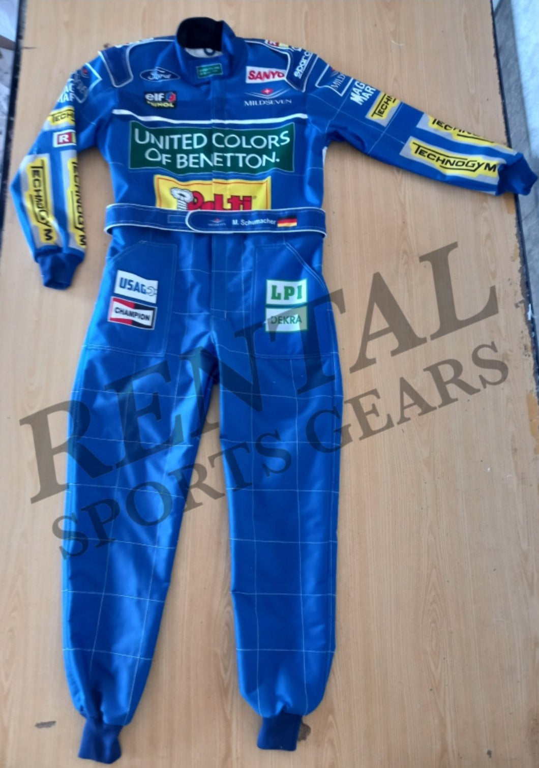 Michael Schumacher 1994 Mild Seven F1 Race Suit - F1 Replica Race Suit