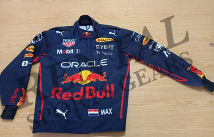 Max Verstappen 2022 Redbull f1 Race Jacket - Fromula 1 Redbull Oracle Jacket