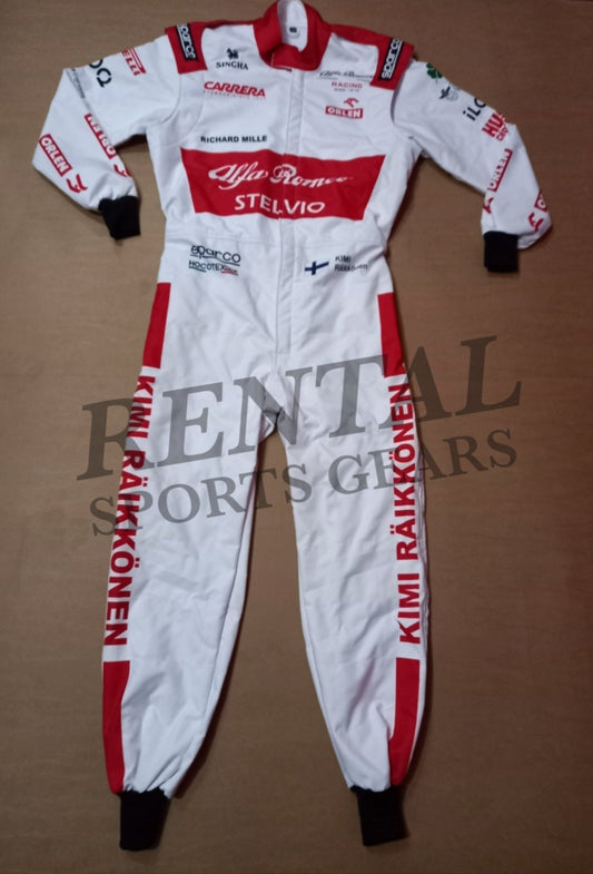 Kimi Raikkonen F1 Alfa Romeo 2020 Race suit | F1 Replica Race Suit