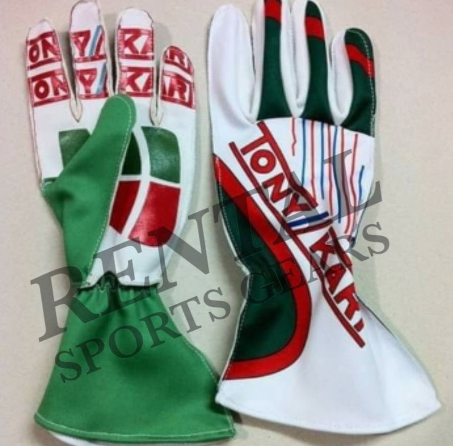 Tony Kart Go Kart Gloves - F1 Replica Gloves