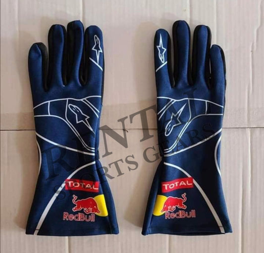 Sebastian Vettel RedBull Racing F1 gloves - F1 Replica Gloves