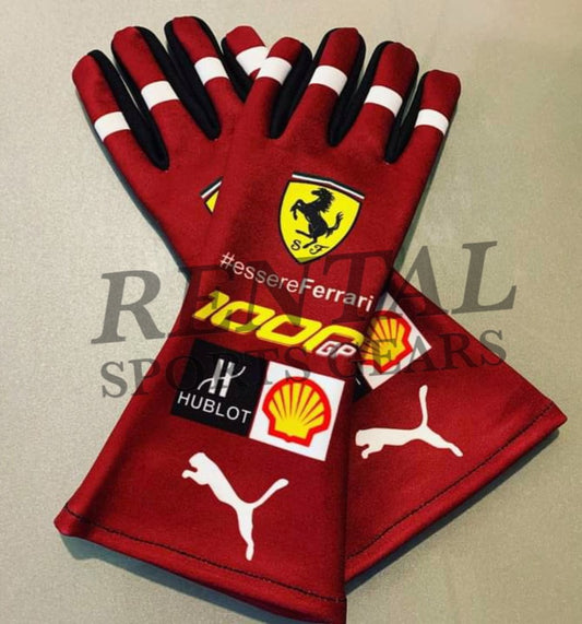 Sebastian Vettel 2020 Racing Gloves F1 1000GP Race Gloves