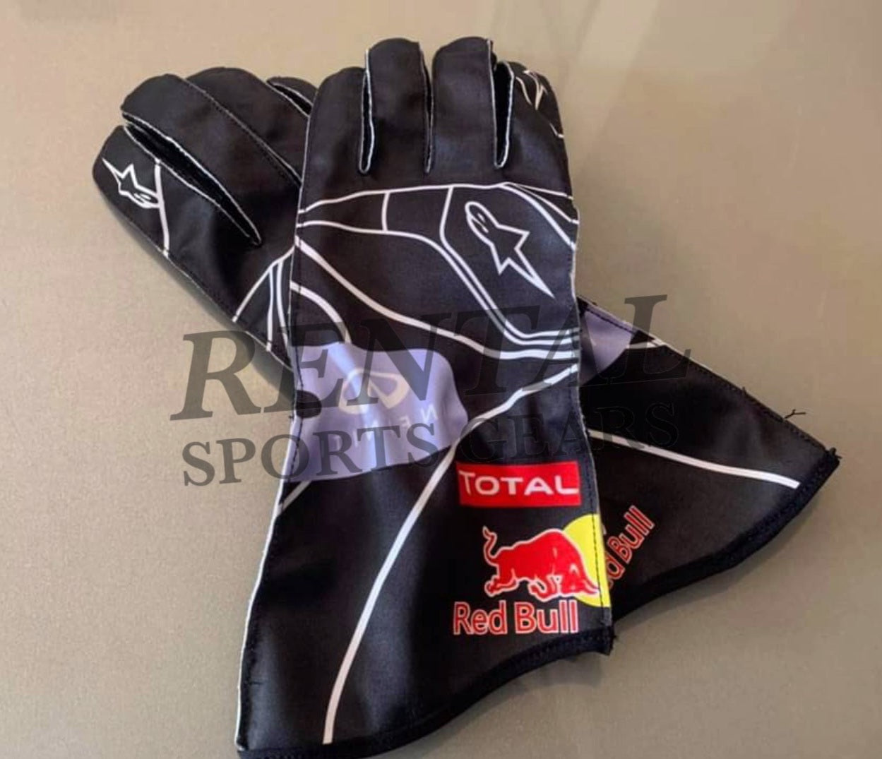 2013 Sebastian Vettel race gloves F1 - F1 Replica Gloves