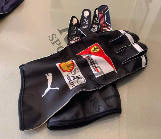 2017 Sebastian Vettel Ferrari F1 Race gloves