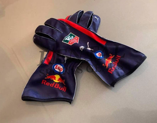 Max Verstappen F1 Karting Gloves 2019 Redbull F1 Race Gloves