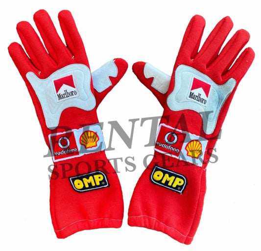 2004 Michael Schumacher Japanese Grand Prix Ferrari F1 Gloves