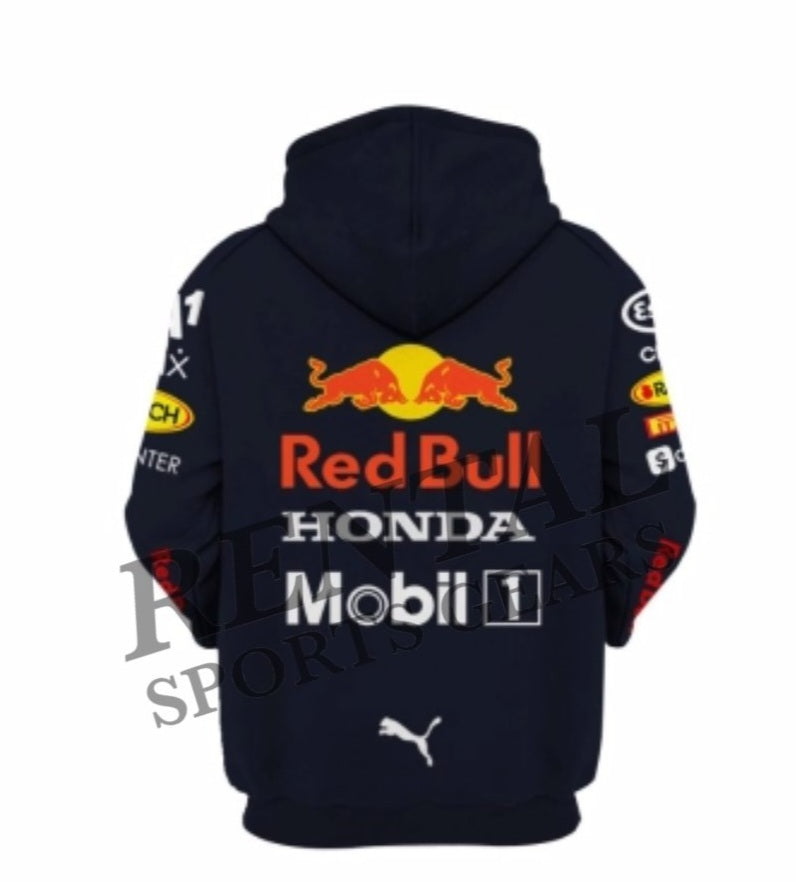 2021 New Max Verstappen Race F1 Hoodie Honda Redbull