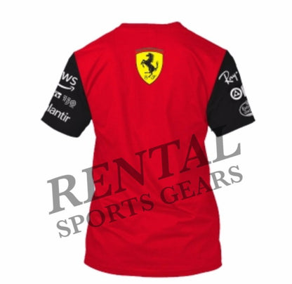 Carlos Sainz Ferrari 2022 F1 Shrit - F1 Ferrari Shirt