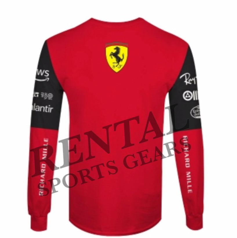 Carlos Sainz Ferrari 2022 F1 Shrit - F1 Ferrari Shirt