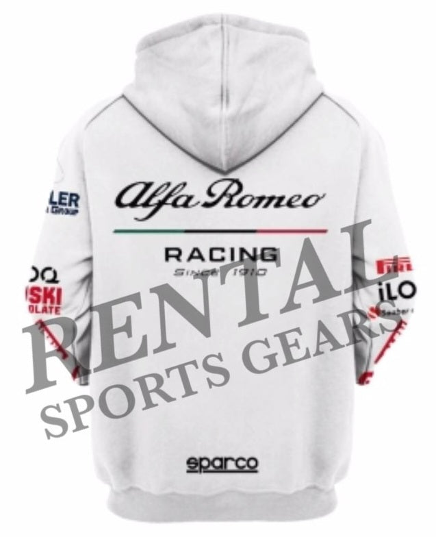 New Kimi Raikkonen F1 Alfa Romeo 2020 Race F1 Hoodie