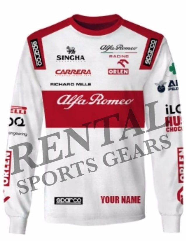 Alfa romeo racing discount shirt