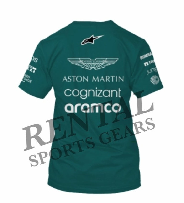 Aston Martin Sebastian Vettel F1 Replica Race Shirt 2022