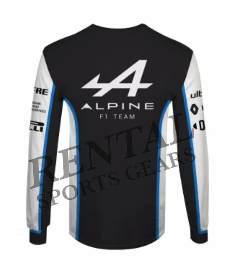 2021 Esteban Ocon Race Used Alpine Formula 1 Shirt