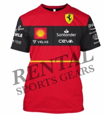 Carlos Sainz 2022 Scuderia Ferrari Race F1 Shirt
