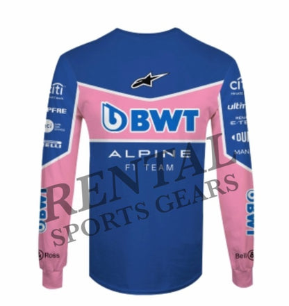 Fernando Alonso 2022 Race Shirt Alpine Team Race Shirt