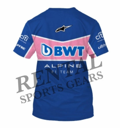 Fernando Alonso 2022 Race Shirt Alpine Team Race Shirt
