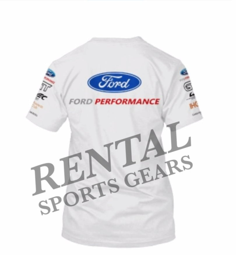 2017 Andy Priaulx Race Shirt Ford GT Chip Ganassi Racing Le Mans Shirt