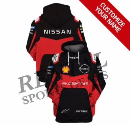 Formula 1 E Nissan E.Dams Racing Personalized Race Hoodie