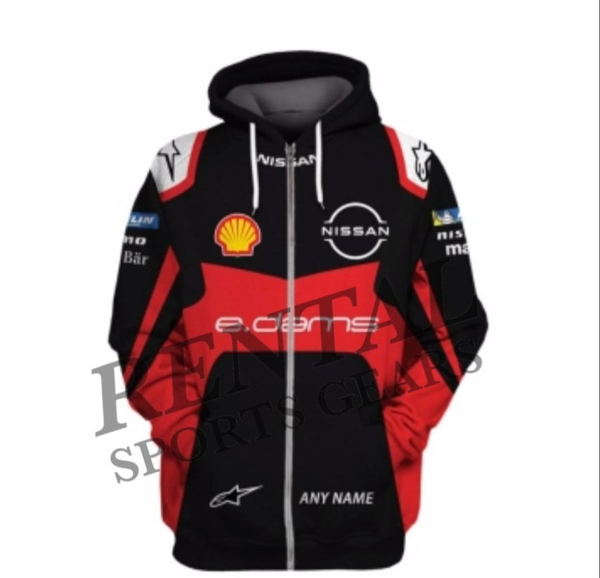 Formula 1 E Nissan E.Dams Racing Personalized Race Hoodie