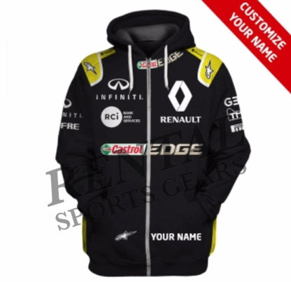 2018 Carlos Sainz Race Used Renault F1 Race Hoodie