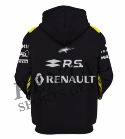 2018 Carlos Sainz Race Used Renault F1 Race Hoodie