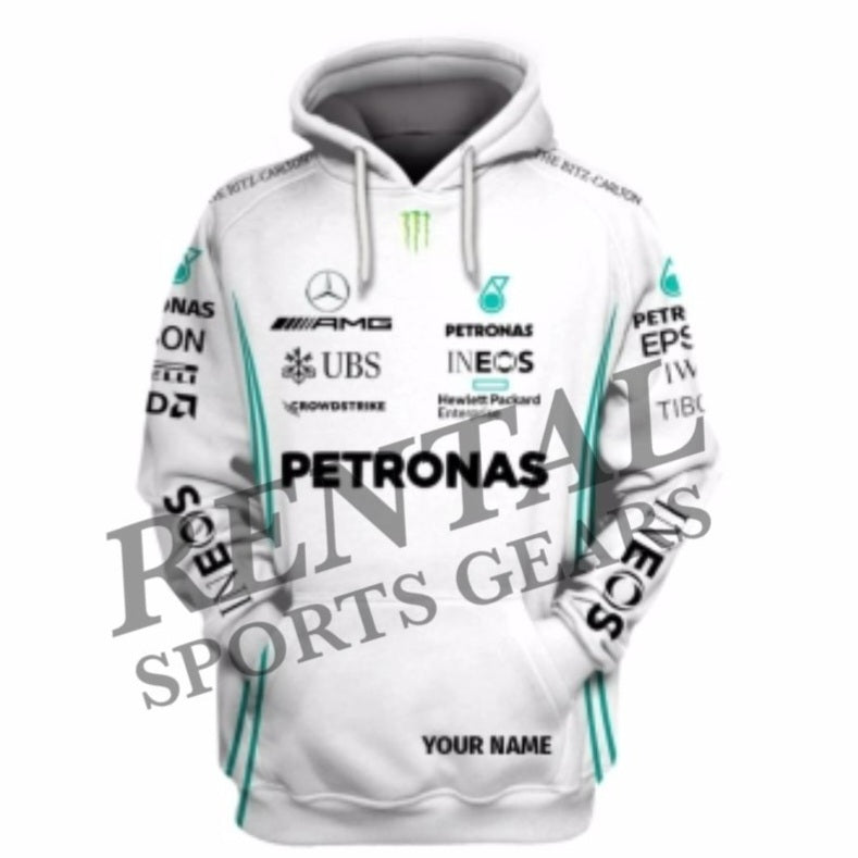 Lewis Hamilton 2019 Mercedes AMG F1 replica Racing Hoodie