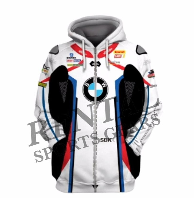 F1 BMW Motorsports Race Printed Hoodie