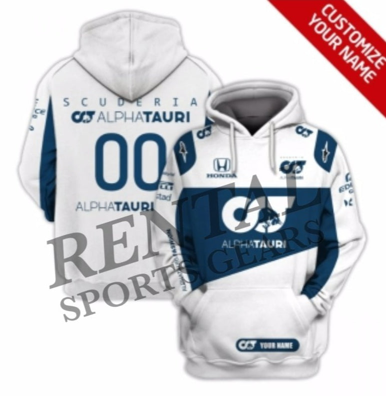 Scuderia Alpha Tauri 2020 Karting Gasly F1 Race Hoodie