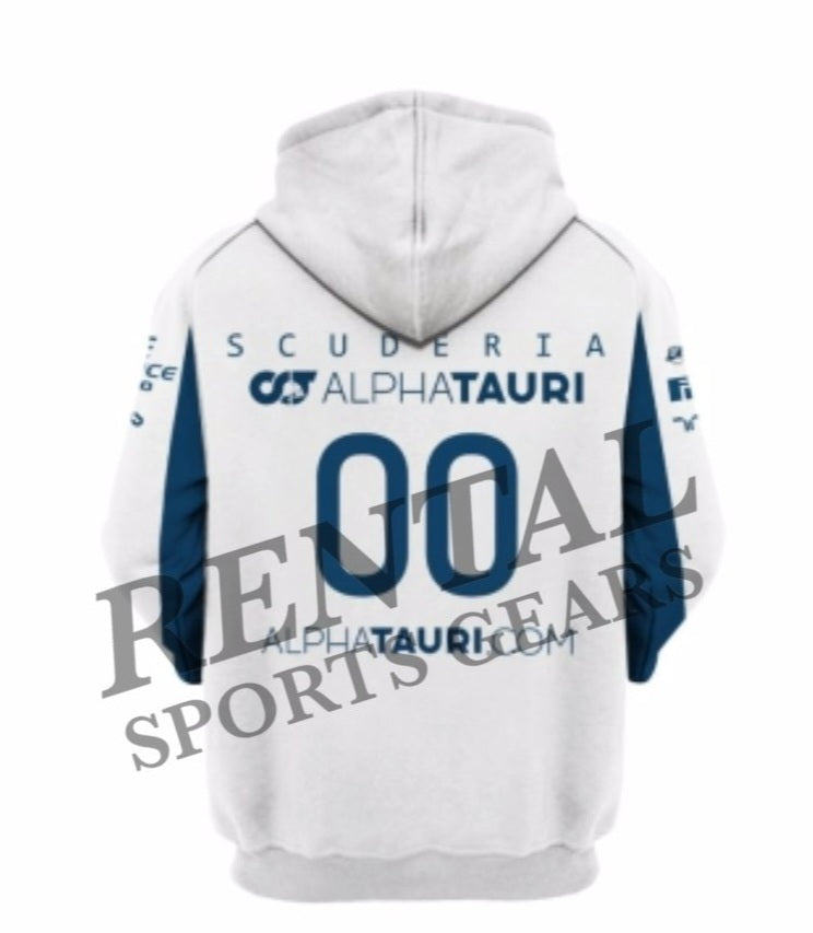 Scuderia Alpha Tauri 2020 Karting Gasly F1 Race Hoodie - Rental Sports