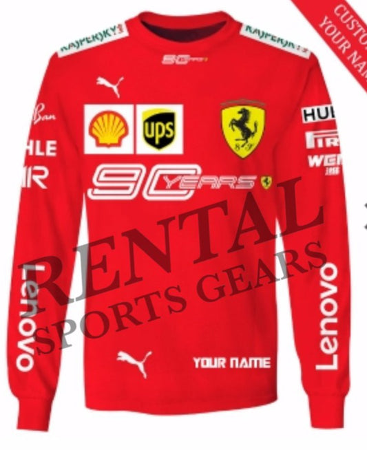 Leclerc 2019 Scuderia Ferrari 90 Years F1 T-Shirt