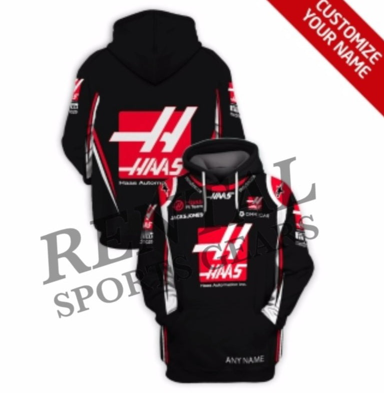 New Kevin Magnussen F1 Team Haas Hoodie