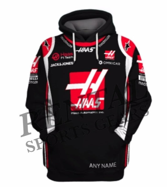 New Kevin Magnussen F1 Team Haas Hoodie