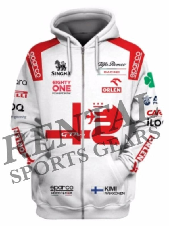 2021 Antonio Giovinazzi Alfa Romeo Orlen F1 Hoodie