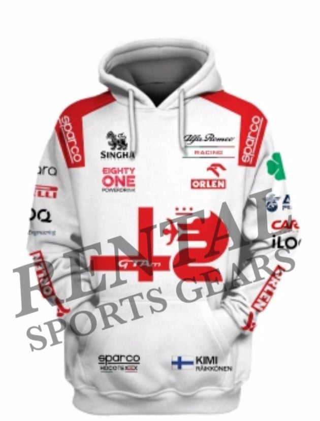 2021 Antonio Giovinazzi Alfa Romeo Orlen F1 Hoodie