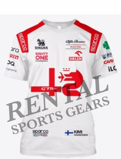 2021 Antonio Giovinazzi  Alfa Romeo Orlen F1 T-Shirt