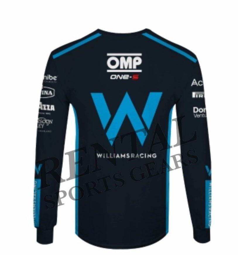 2022 New Alexander Albon F1 T-Shirt Williams Racing