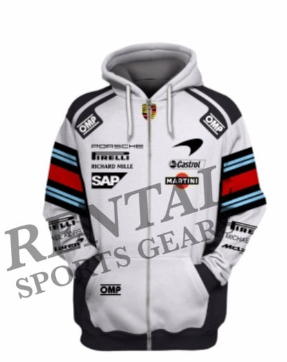 Martini Racing Alonso 2021 Hoodie F1 Race - Rental Sports