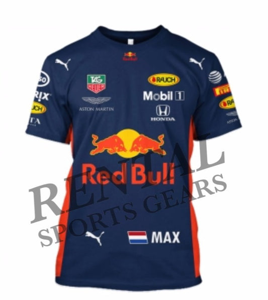 2019 Max Verstappen Red Bull Racing F1 Shirt