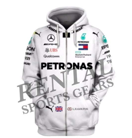 Lewis Hamilton 2019 Mercedes Benz F1 Race Hoodie