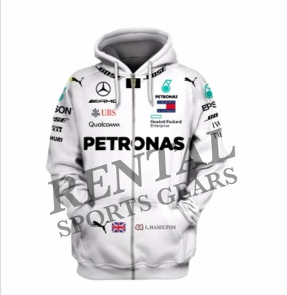 Lewis Hamilton 2019 Mercedes Benz F1 Race Hoodie