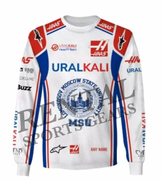 Haas F1 Nikita Mazepin, Uralkali T-Shirt - Rental Sports