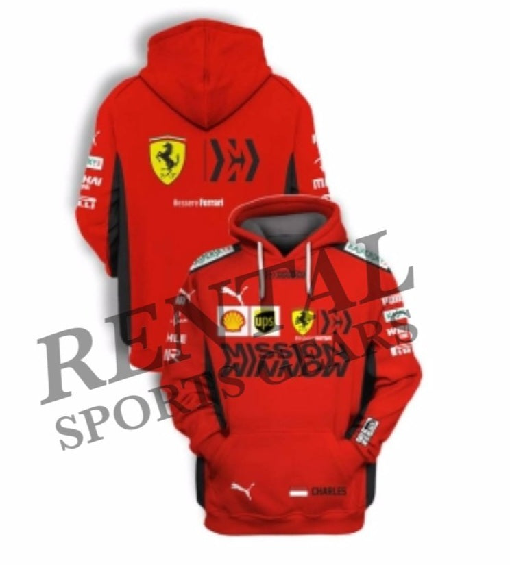 Charles Leclerc 2020 Mission Winnow Racing Hoodie Ferrari F1