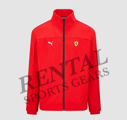 Scuderia Ferrari Puma Softshell Jacket-Black/Red