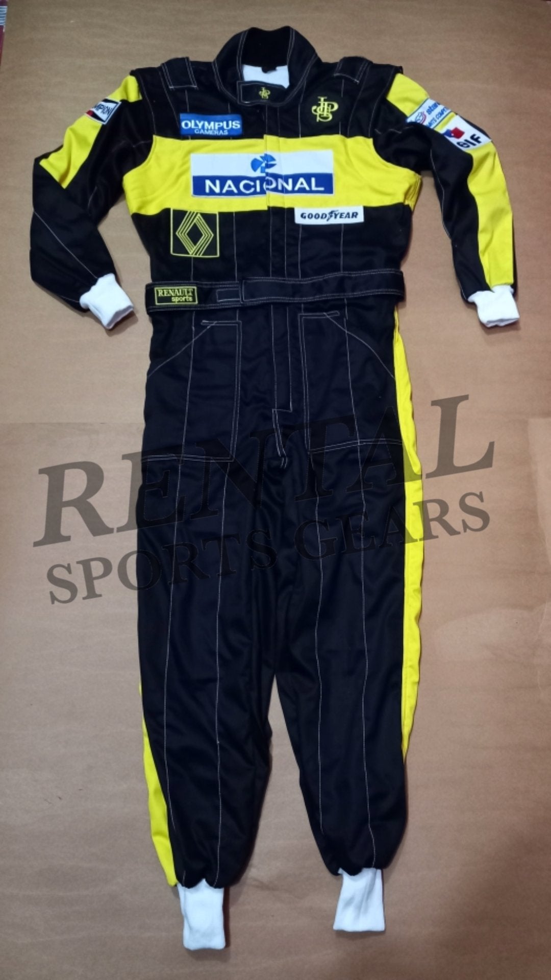 Ayrton Senna 1985 F1 Jps Embroidery Race Suit | F1 Replica Embroidery Race Suit
