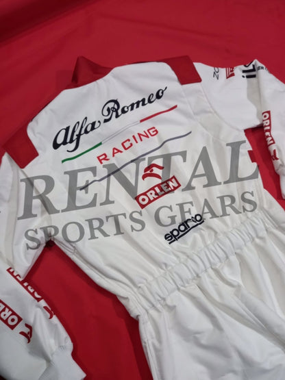 Kimi Raikkonen Alfa Romeo 2020 Race suit | F1 Replica Race Suit