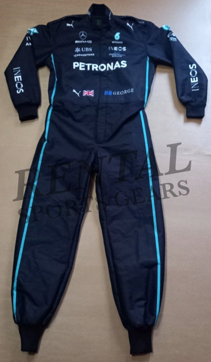 2022 New Lewis Hamilton Racing Suit F1 Mercedes AMG Petronas | F1 Replica Race Suit