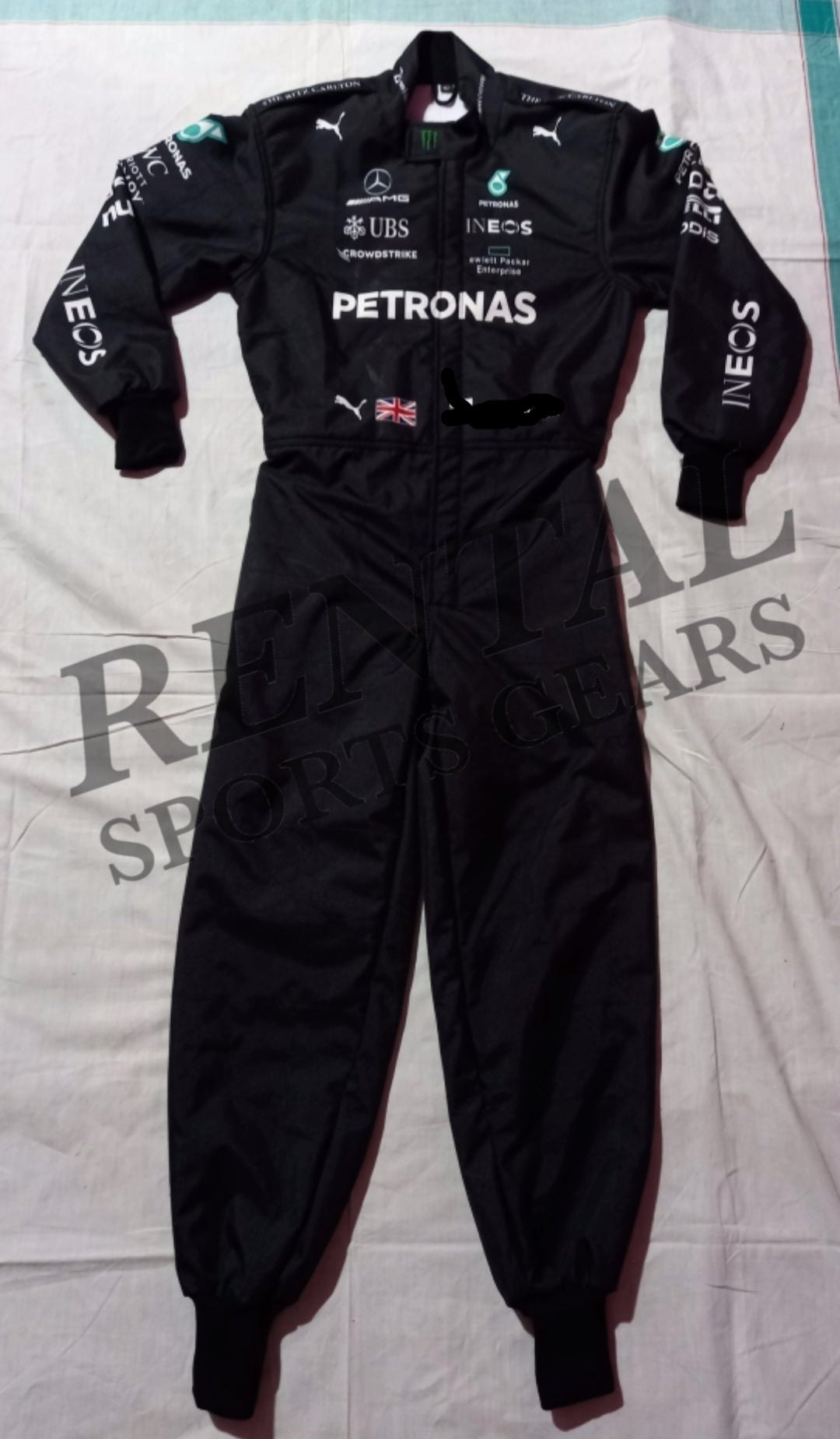 George Russell Mercedes-Benz AMG 2023 Suit Printed F1 Race Suit