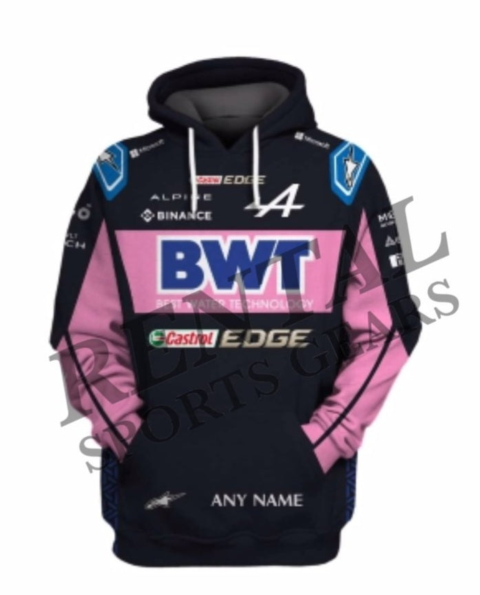 Esteban Ocon Alpine 2023 F1 Race Hoodie - Rental Sports